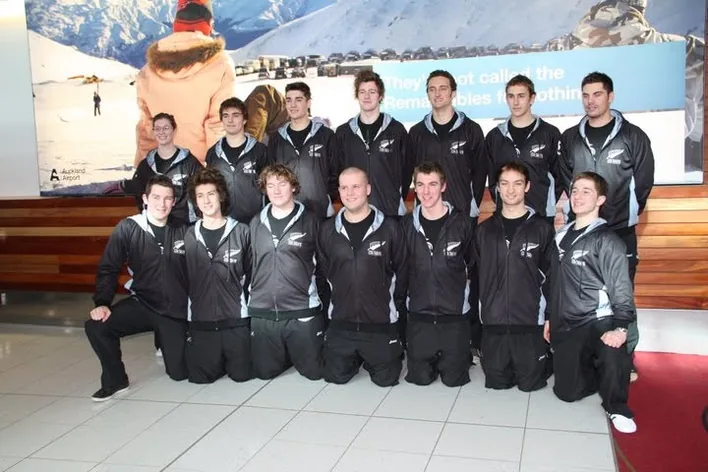 New Zealand underwater hockey team